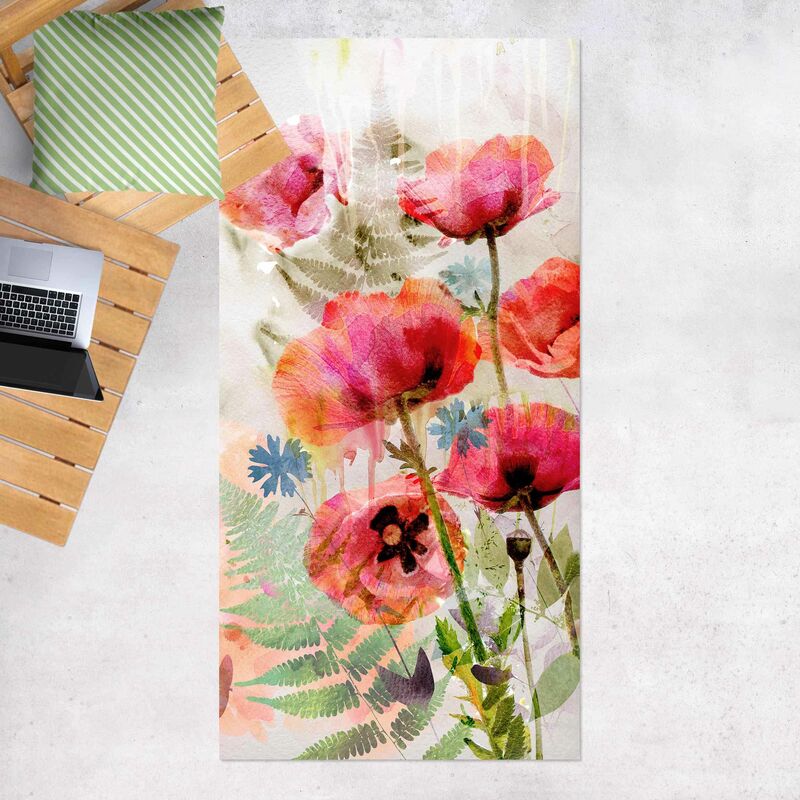 Bilderwelten - Alfombras vinílicas - Watercolour Flowers Poppy - Alto 2:1 Dimensión LxA: 200cm x 100cm
Bilderwelten - Alfombras vinílicas - Watercolour Flowers Poppy - Alto 2:1 Dimensión LxA: 200cm x 100cm