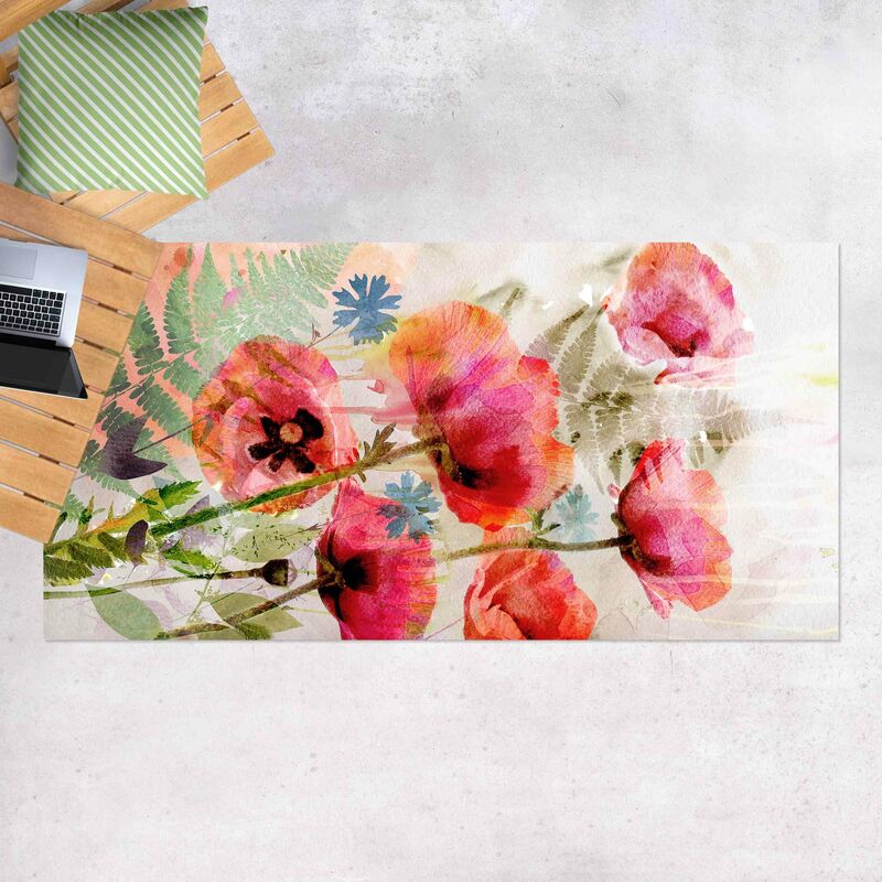 Bilderwelten - Alfombras vinílicas - Watercolour Flowers Poppy - Apaisado 1:2 Dimensión LxA: 120cm x 240cm
Bilderwelten - Alfombras vinílicas - Watercolour Flowers Poppy - Apaisado 1:2 Dimensión LxA: 120cm x 240cm