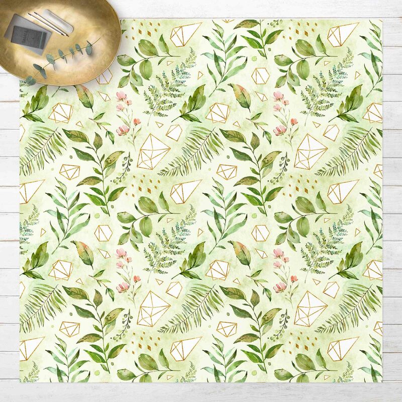 Bilderwelten - Alfombras vinílicas - Watercolour Leaves With Golden Crystals - Cuadrado 1:1 Dimensión LxA: 120cm x 120cm
Bilderwelten - Alfombras vinílicas - Watercolour Leaves With Golden Crystals - Cuadrado 1:1 Dimensión LxA: 120cm x 120cm