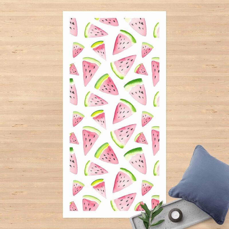 Bilderwelten - Alfombras vinílicas - Watercolour Melon Pieces With Frame - Alto 2:1 Dimensión LxA: 240cm x 120cm
Bilderwelten - Alfombras vinílicas - Watercolour Melon Pieces With Frame - Alto 2:1 Dimensión LxA: 240cm x 120cm