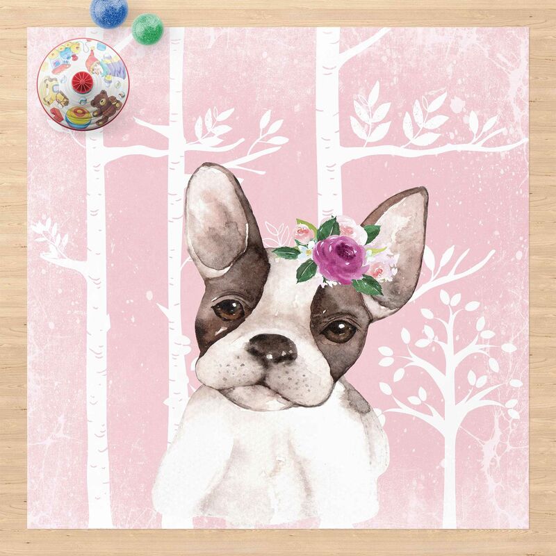 Alfombras vinílicas - Watercolour Pug Light Pink - Cuadrado 1:1 Dimensión LxA: 80cm x 80cm
Alfombras vinílicas - Watercolour Pug Light Pink - Cuadrado 1:1 Dimensión LxA: 80cm x 80cm