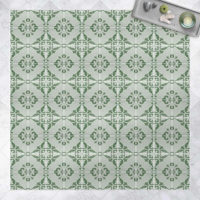 Bilderwelten - Alfombras vinílicas - Watercolour Tile Pattern Lagos Emerald Green - Cuadrado 1:1 Dimensión LxA: 120cm x 120cm
Bilderwelten - Alfombras vinílicas - Watercolour Tile Pattern Lagos Emerald Green - Cuadrado 1:1 Dimensión LxA: 120cm x 120cm