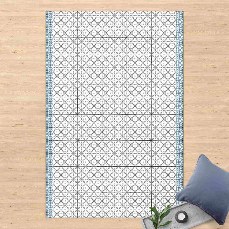 Alfombras vinílicas - Watercolour Tiles Grey Sun Star With Border - Alto 3:2 Dimensión LxA: 150cm x 100cm
Alfombras vinílicas - Watercolour Tiles Grey Sun Star With Border - Alto 3:2 Dimensión LxA: 150cm x 100cm