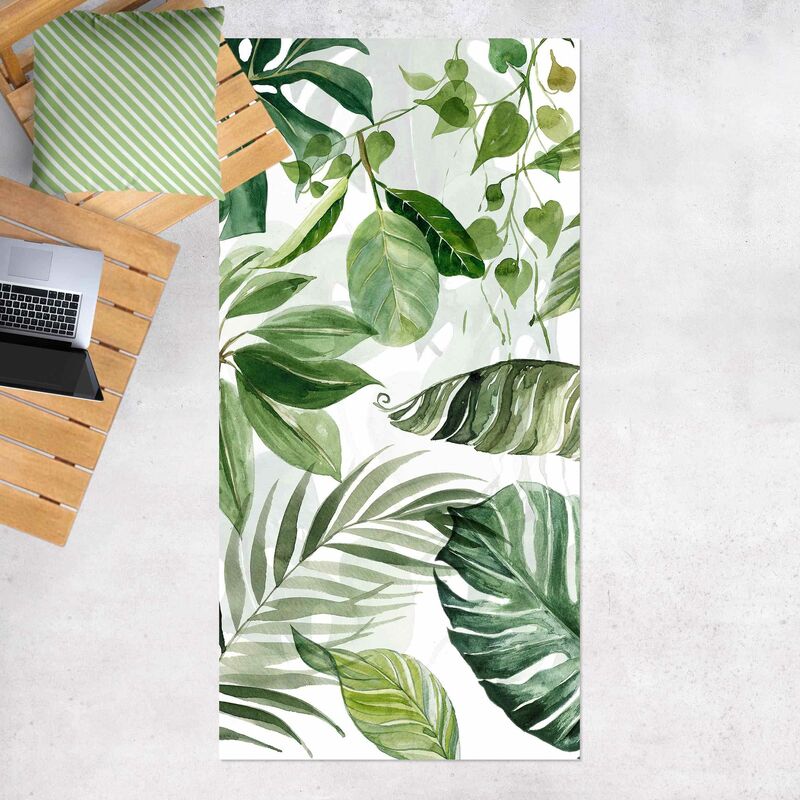 Bilderwelten - Alfombras vinílicas - Watercolour Tropical Leaves And Tendrils - Alto 2:1 Dimensión LxA: 200cm x 100cm
Bilderwelten - Alfombras vinílicas - Watercolour Tropical Leaves And Tendrils - Alto 2:1 Dimensión LxA: 200cm x 100cm