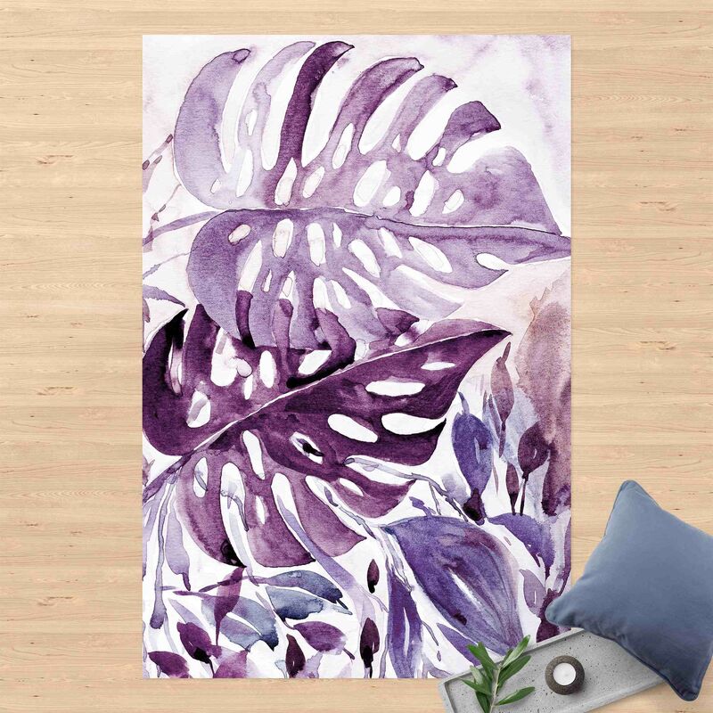 Alfombras vinílicas - Watercolour Tropical Leaves With Monstera In Aubergine - Alto 3:2 Dimensión LxA: 90cm x 60cm
Alfombras vinílicas - Watercolour Tropical Leaves With Monstera In Aubergine - Alto 3:2 Dimensión LxA: 90cm x 60cm