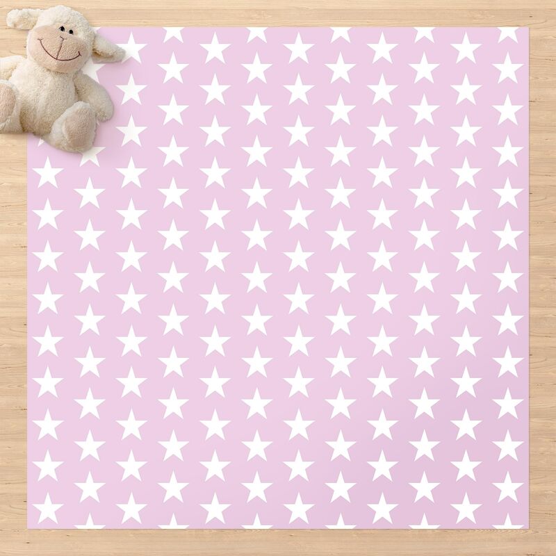 Alfombras vinílicas - White Stars On Light Pink - Cuadrado 1:1 Dimensión LxA: 100cm x 100cm
Alfombras vinílicas - White Stars On Light Pink - Cuadrado 1:1 Dimensión LxA: 100cm x 100cm