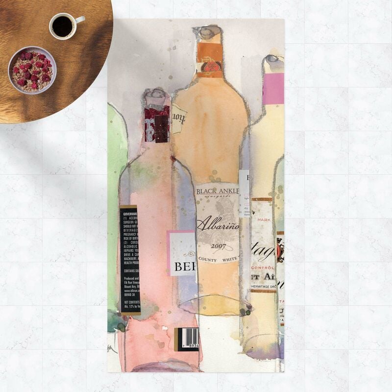 Alfombras vinílicas - Wine Bottles In Watercolour II - Alto 2:1 Dimensión LxA: 280cm x 140cm
Alfombras vinílicas - Wine Bottles In Watercolour II - Alto 2:1 Dimensión LxA: 280cm x 140cm