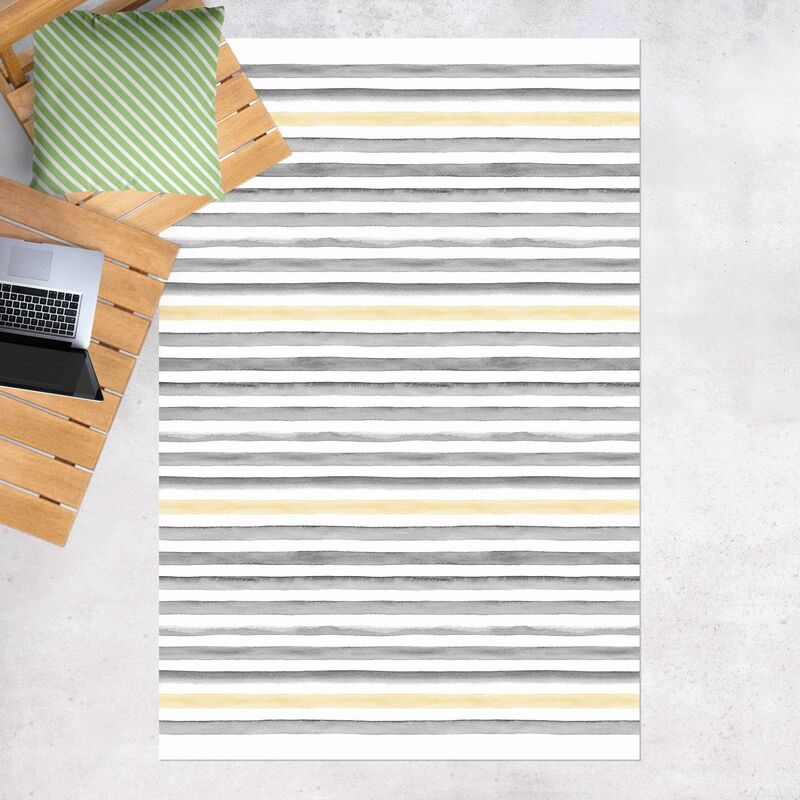 Alfombras vinílicas - Yellow And Grey Watercolour Stripes - Alto 3:2 Dimensión LxA: 150cm x 100cm
Alfombras vinílicas - Yellow And Grey Watercolour Stripes - Alto 3:2 Dimensión LxA: 150cm x 100cm