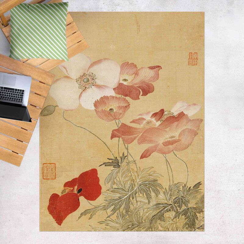 Alfombras vinílicas - Yun Shouping - Poppy Flower - Alto 4:3 Dimensión LxA: 120cm x 90cm
Alfombras vinílicas - Yun Shouping - Poppy Flower - Alto 4:3 Dimensión LxA: 120cm x 90cm
