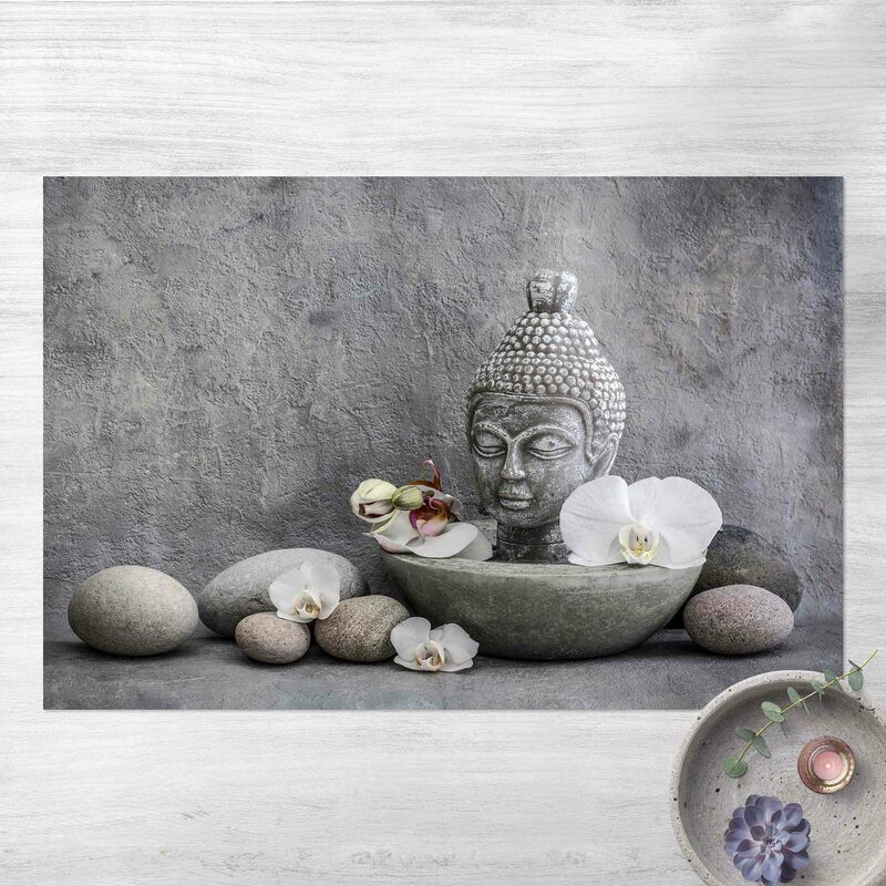 Alfombras vinílicas - Zen Buddha, Orchid And Stone - Apaisado 2:3 Dimensión LxA: 60cm x 90cm
Alfombras vinílicas - Zen Buddha, Orchid And Stone - Apaisado 2:3 Dimensión LxA: 60cm x 90cm