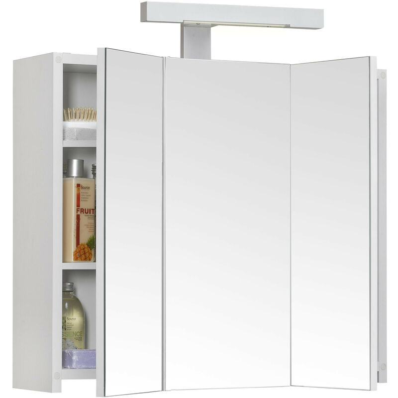 Allibert - Armario de cuarto de baño iluminado 60 cm 3 puertas con espejo blanco brillante enchufe UTE - PIAN'O
Allibert - Armario de cuarto de baño iluminado 60 cm 3 puertas con espejo blanco brillante enchufe UTE - PIAN'O
