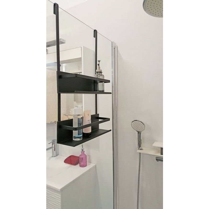 Estante de ducha para colgar en la pared- Negro mate 38x70x11 cm - LOFT-GAME - Allibert
Estante de ducha para colgar en la pared- Negro mate 38x70x11 cm - LOFT-GAME - Allibert
