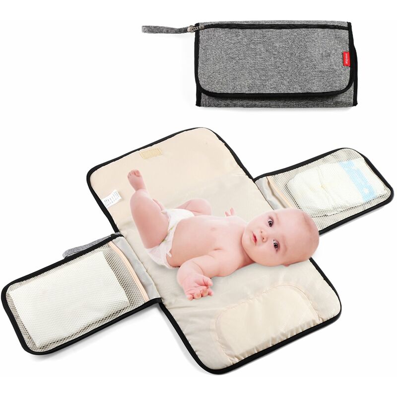 Almohadilla para cambiar bebe portatil insular, bolsa de panales impermeable plegable, 3 capas, multiples bolsillos, alfombrilla de viaje para bebes
Almohadilla para cambiar bebe portatil insular, bolsa de panales impermeable plegable, 3 capas, multiples bolsillos, alfombrilla de viaje para bebes