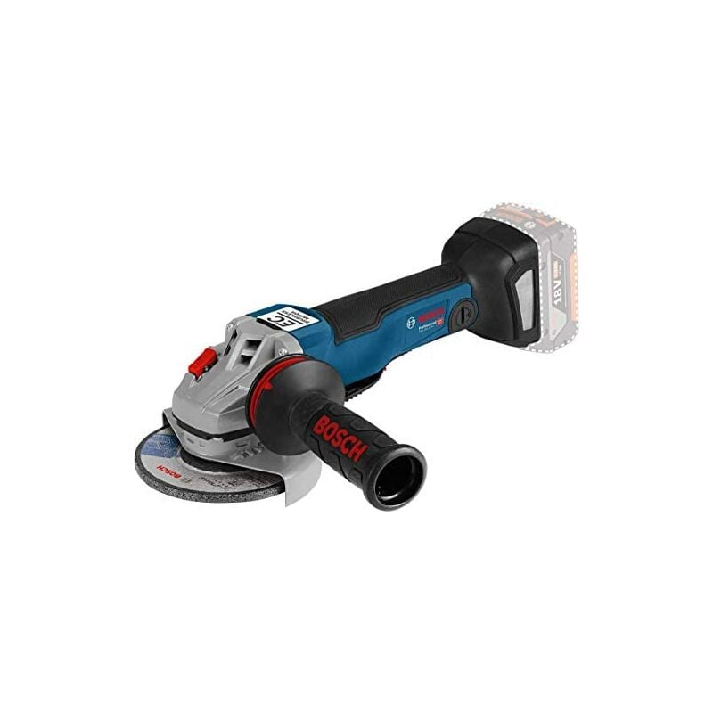 Bosch - Professional GWS 18V-10 PC Amoladora Angular, sin batería, 9000 RPM, Disco diámetro 125 mm, Motor EC, en Caja, 18 V, Blue 
Bosch - Professional GWS 18V-10 PC Amoladora Angular, sin batería, 9000 RPM, Disco diámetro 125 mm, Motor EC, en Caja, 18 V, Blue