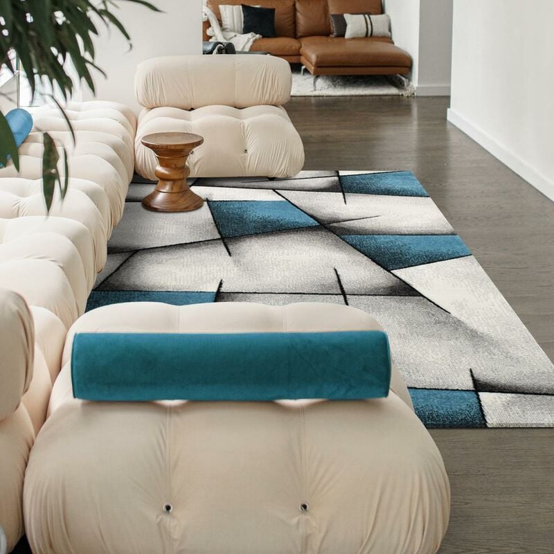 UnAmourDeTapis - Alfombras la vida moderna de pelo el diseño Ras - Pequeño Alfombra rectangular Living Room - Turquesa - Alfombra Alfombra roja Salón
UnAmourDeTapis - Alfombras la vida moderna de pelo el diseño Ras - Pequeño Alfombra rectangular Living Room - Turquesa - Alfombra Alfombra roja Salón