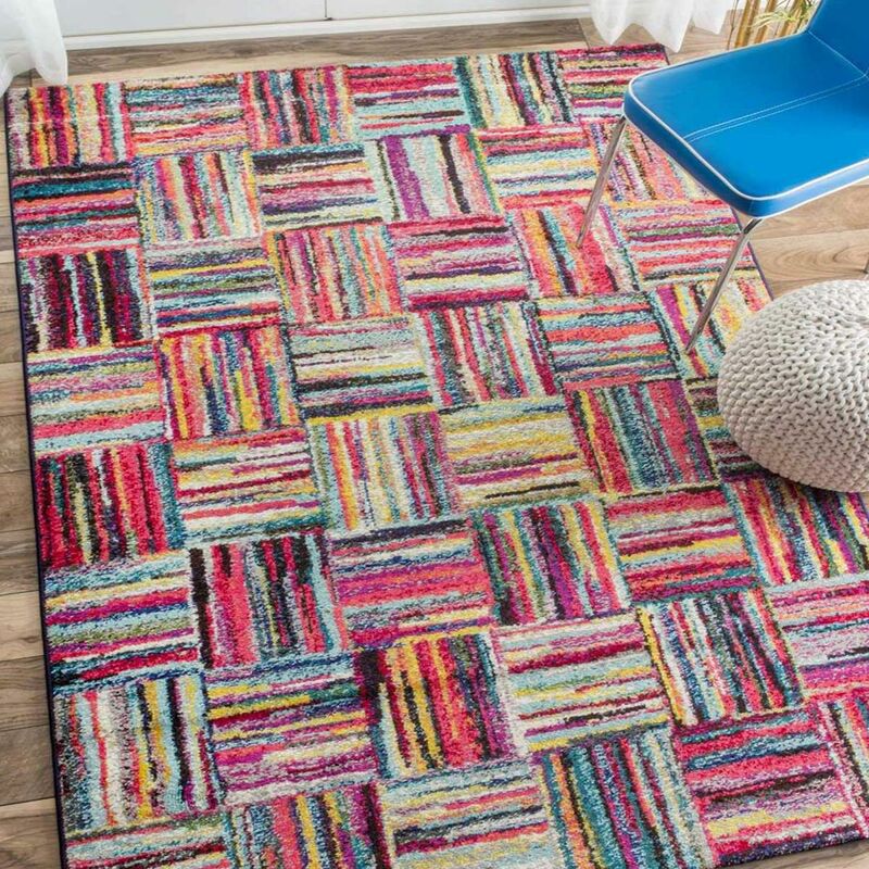 Short Stack de entrantes Interior - Alfombra de estar de diseño gráfico moderno Ras pelo - alfombra de la sala rectangular - Entrada de la alfombra
Short Stack de entrantes Interior - Alfombra de estar de diseño gráfico moderno Ras pelo - alfombra de la sala rectangular - Entrada de la alfombra