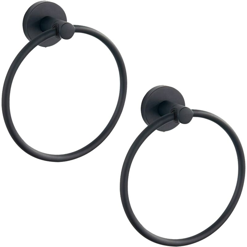 Anillo de toalla negro, anillo de toalla de cocina, barra de toalla redonda de metal montada en la pared, juego de 2 507322
Anillo de toalla negro, anillo de toalla de cocina, barra de toalla redonda de metal montada en la pared, juego de 2 507322