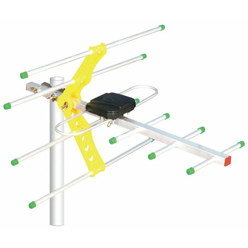 Antena de TV digital para HDTV DVBT / DVBT2 470MHz-860MHz Antena de TV para exteriores Antena de HDTV amplificada digital
Antena de TV digital para HDTV DVBT / DVBT2 470MHz-860MHz Antena de TV para exteriores Antena de HDTV amplificada digital