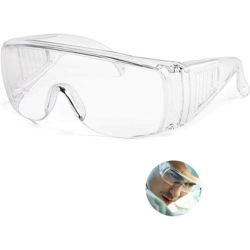 Abcrital - Anteojos de seguridad antivaho, anteojos transparentes, anteojos contra virus, anteojos protectores sellados contra salpicaduras y
Abcrital - Anteojos de seguridad antivaho, anteojos transparentes, anteojos contra virus, anteojos protectores sellados contra salpicaduras y