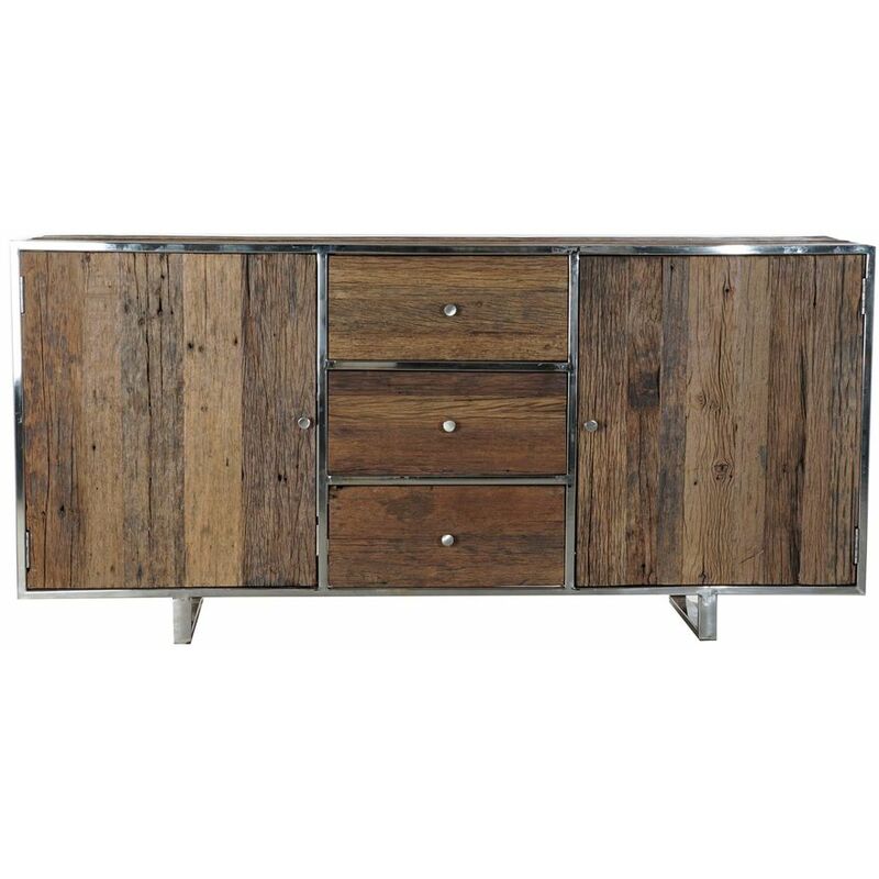 Aparador DKD Home Decor Madera Acero (180 x 42 x 85.5 cm)