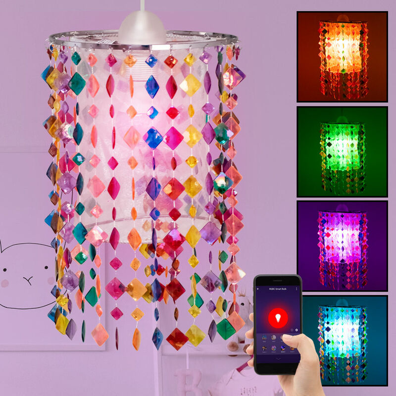 Aplicación de lámpara colgante de techo para niños, control por voz controlable por teléfono móvil en un conjunto que incluye lámparas LED RGB
Aplicación de lámpara colgante de techo para niños, control por voz controlable por teléfono móvil en un conjunto que incluye lámparas LED RGB