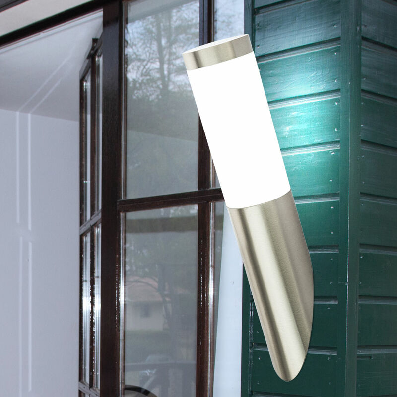 Lámpara de pared de diseño para iluminación exterior, lámpara de patio en un juego que incluye bombillas LED
Lámpara de pared de diseño para iluminación exterior, lámpara de patio en un juego que incluye bombillas LED