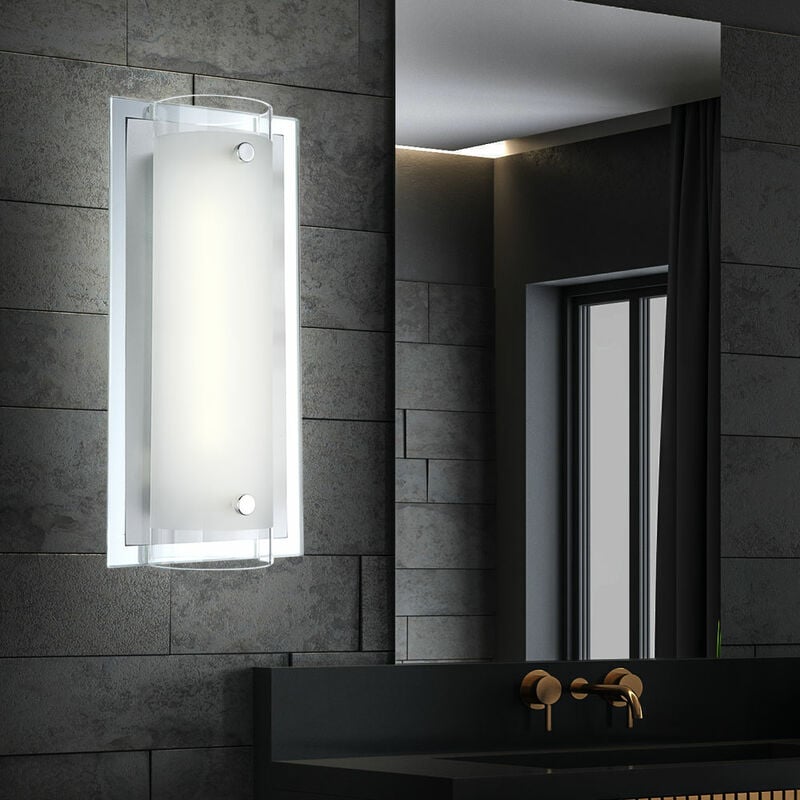 Aplique de pared LED lámpara de pared punto de pared cromado metal espejo borde dormitorio cocina
Aplique de pared LED lámpara de pared punto de pared cromado metal espejo borde dormitorio cocina