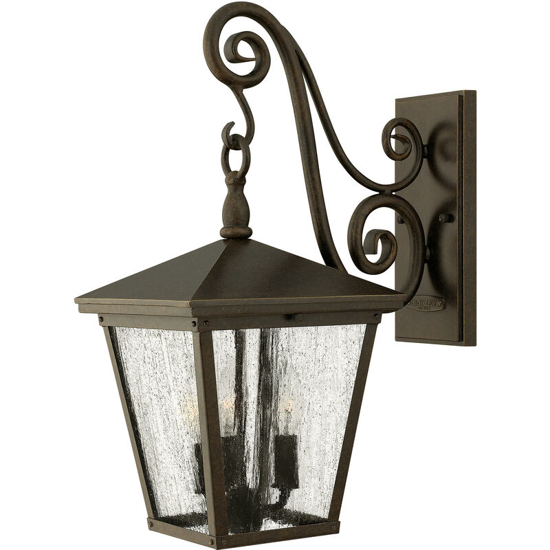 Elstead Trellis - Linterna de pared mediana de 3 luces para exterior Light Bronce Regencia IP44, E14
Elstead Trellis - Linterna de pared mediana de 3 luces para exterior Light Bronce Regencia IP44, E14