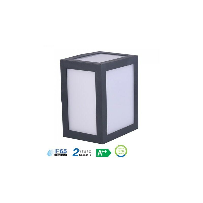 Aplique LED de pared Serie Cubik 12W 140° IP65 Gris Temperatura de color - 6400K Blanco frío
Aplique LED de pared Serie Cubik 12W 140° IP65 Gris Temperatura de color - 6400K Blanco frío
