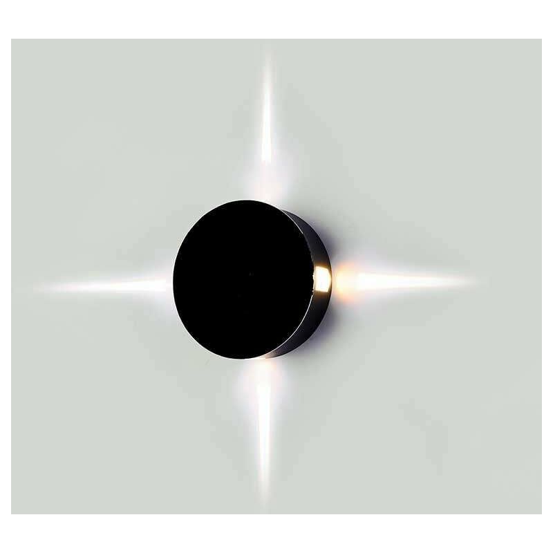 Aplique LED de pared Serie Supreme Round 4W 360° IP65 Negro Temperatura de color - 4000K Blanco natural
Aplique LED de pared Serie Supreme Round 4W 360° IP65 Negro Temperatura de color - 4000K Blanco natural