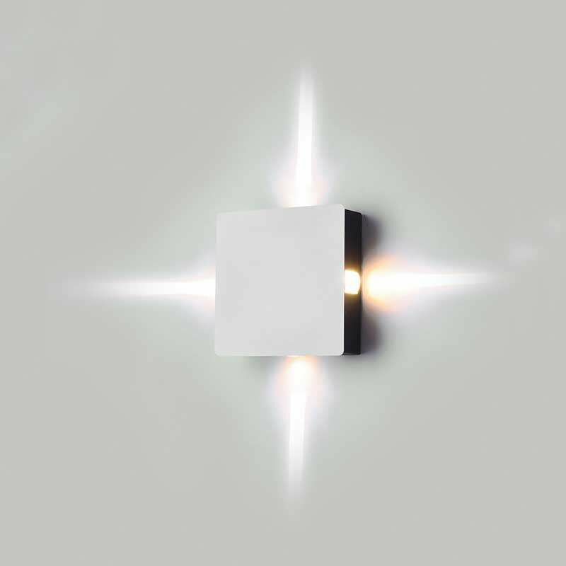 Aplique LED de pared Serie Supreme Square 4W 360° IP65 Blanco Temperatura de color - 4000K Blanco natural
Aplique LED de pared Serie Supreme Square 4W 360° IP65 Blanco Temperatura de color - 4000K Blanco natural