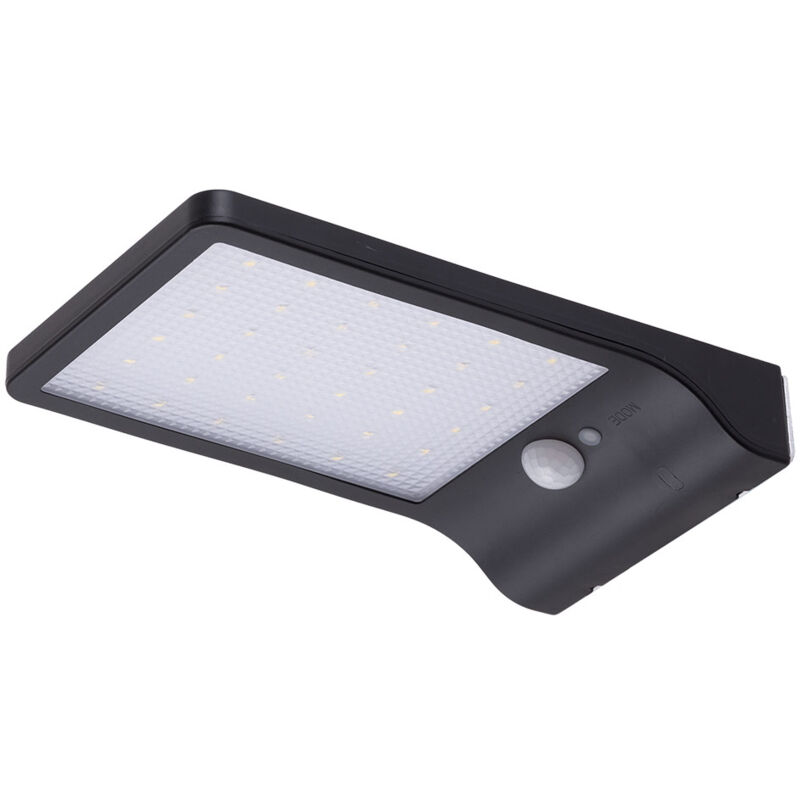 Aplique de Pared LED Solar IP65 36x2835SMD Sensor Luz + Movimiento Soporte | Blanco Frío (PL-626018-CW)
Aplique de Pared LED Solar IP65 36x2835SMD Sensor Luz + Movimiento Soporte | Blanco Frío (PL-626018-CW)