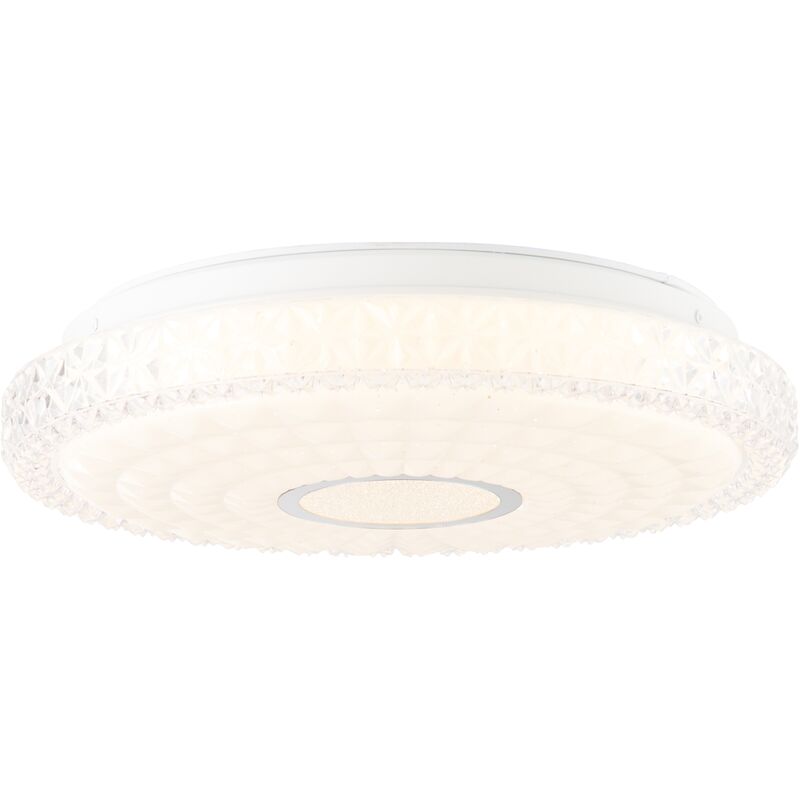 Aplique y plafón LED Adria de 30cm blanco/cromado luces interiores, plafones, funcional | 2x LED de 12W integrados, (flujo luminoso: 800lm, color de
Aplique y plafón LED Adria de 30cm blanco/cromado luces interiores, plafones, funcional | 2x LED de 12W integrados, (flujo luminoso: 800lm, color de