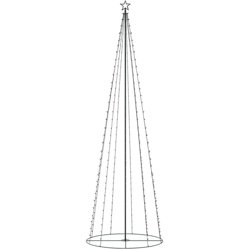 Árbol cono de Navidad 330 LEDs coloridos decoración 100x300 cm - Multicolor - Vidaxl
Árbol cono de Navidad 330 LEDs coloridos decoración 100x300 cm - Multicolor - Vidaxl