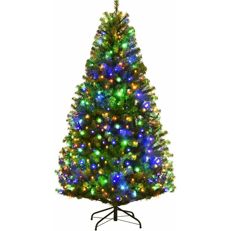 Árbol de Navidad Artificial 150CM PVC con Soporte LED Cadena de Luces de 2 Tipos Decoración para Navidad Hogar Interior Fiesta
Árbol de Navidad Artificial 150CM PVC con Soporte LED Cadena de Luces de 2 Tipos Decoración para Navidad Hogar Interior Fiesta