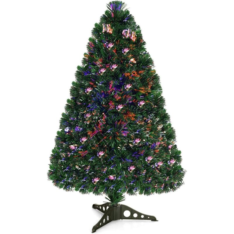 Árbol de Navidad Artificial 90cm Iluminado con Soporte con Cambiador de Color de Fibra
Árbol de Navidad Artificial 90cm Iluminado con Soporte con Cambiador de Color de Fibra