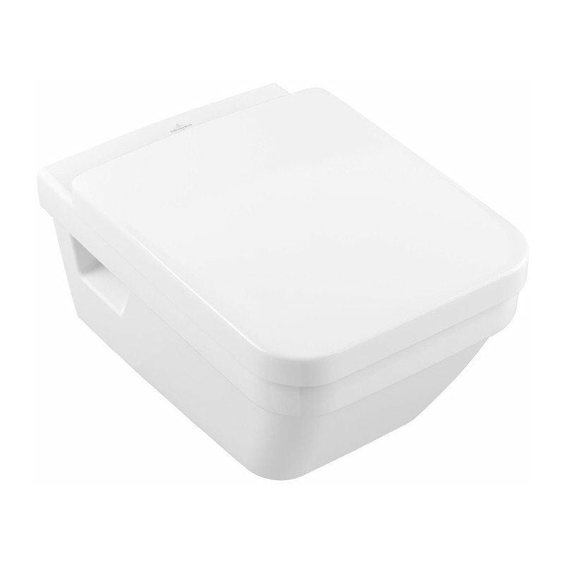 Villeroy&boch - Architectura, Inodoro de fondo, 370 x 530 mm, Rectangular, DirectFlush, modelo colgante, salida horizontal, Sanitarios Blanco AntiBac
Villeroy&boch - Architectura, Inodoro de fondo, 370 x 530 mm, Rectangular, DirectFlush, modelo colgante, salida horizontal, Sanitarios Blanco AntiBac