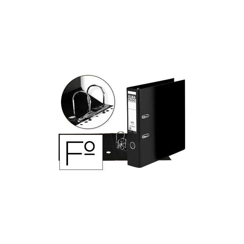 Liderpapel - Archivador de palanca elba carton compacto con rado folio lomo de 80 mm negro
Liderpapel - Archivador de palanca elba carton compacto con rado folio lomo de 80 mm negro