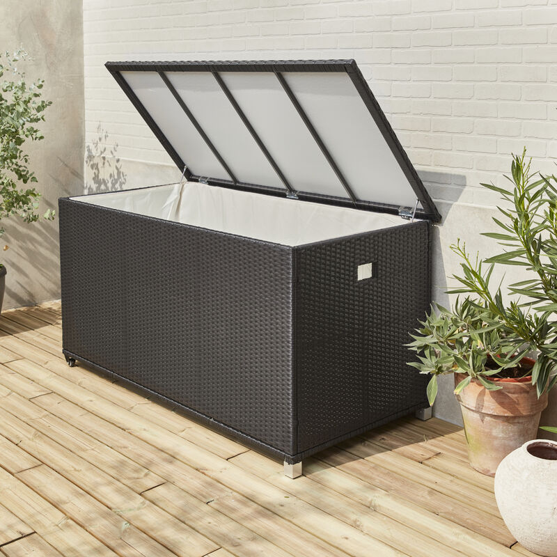 Arcón de jardín jardin ratan sintetico, resina trenzada - 170x86x82cm - Negro - CASSAPANCA - Negro
Arcón de jardín jardin ratan sintetico, resina trenzada - 170x86x82cm - Negro - CASSAPANCA - Negro