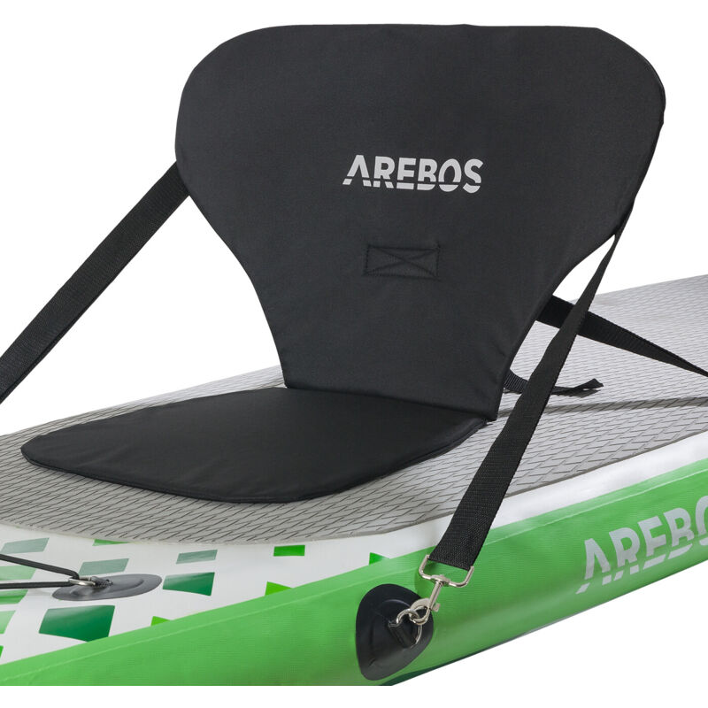 Asiento de Kayak para SUP Board Stand Up Paddle Surfboard Top Comfort Negro - Negro - Arebos
Asiento de Kayak para SUP Board Stand Up Paddle Surfboard Top Comfort Negro - Negro - Arebos