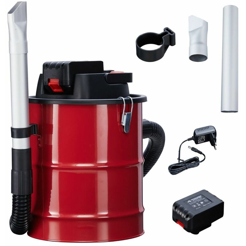 Aspirador de Cenizas de 140W de con Batería de Iones de Litio incl Filtro - rojo negro - Arebos
Aspirador de Cenizas de 140W de con Batería de Iones de Litio incl Filtro - rojo negro - Arebos