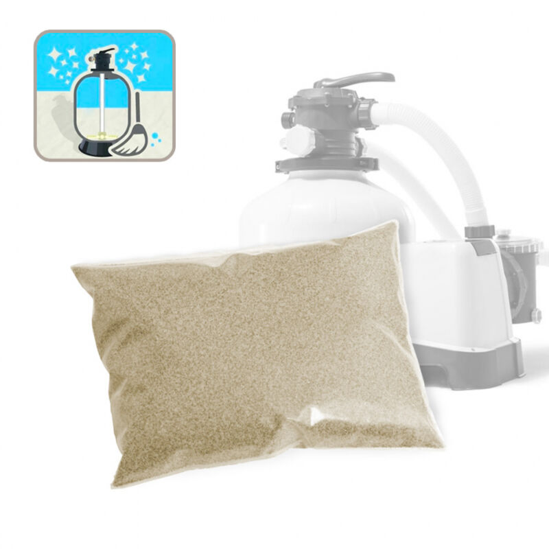 Saco de arena de cuarzo para depuradoras con filtro para piscina Bestway Jilong 25 Kg universal 29058 58201 - Intex
Saco de arena de cuarzo para depuradoras con filtro para piscina Bestway Jilong 25 Kg universal 29058 58201 - Intex