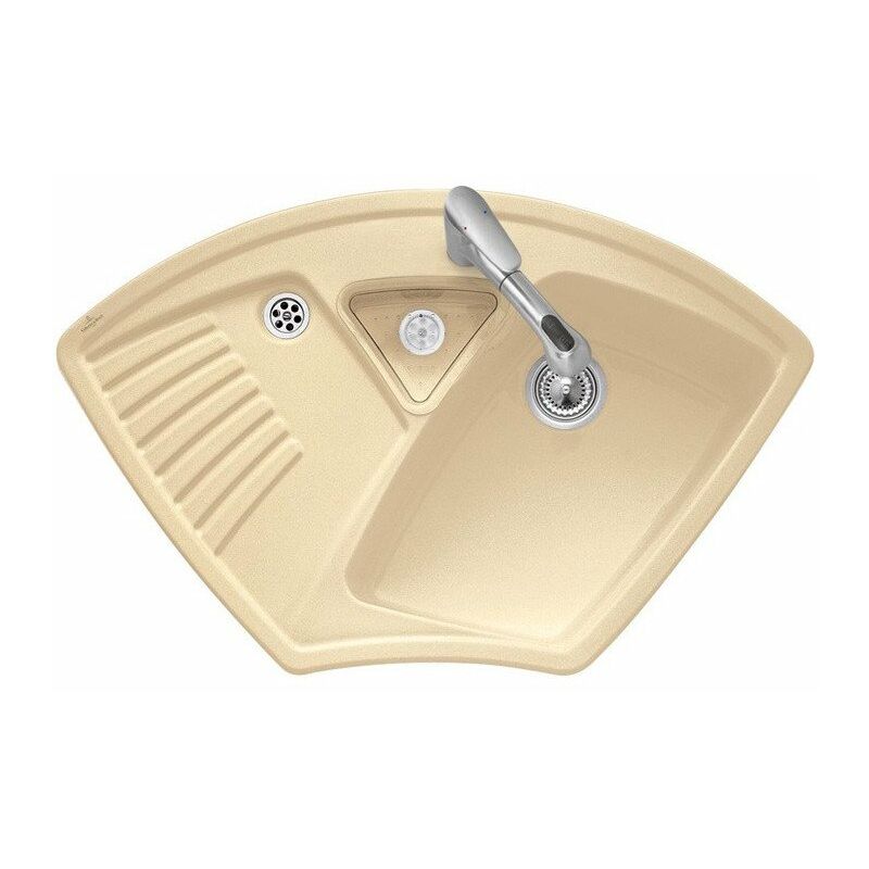 Villeroy&boch - Arena, Fregaderos de esquina, 975 x 625 mm, Fregadero bajo encimera, Instalación en un mueble de esquina lateral de 90 cm debajo del
Villeroy&boch - Arena, Fregaderos de esquina, 975 x 625 mm, Fregadero bajo encimera, Instalación en un mueble de esquina lateral de 90 cm debajo del