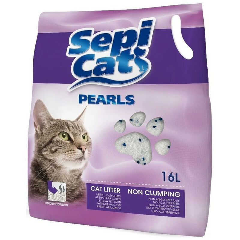 Global - Arena para gatos 16 litros | Arena absorbente Sepicat Pearls gel de silice | Arena absorbente para mascotas
Global - Arena para gatos 16 litros | Arena absorbente Sepicat Pearls gel de silice | Arena absorbente para mascotas