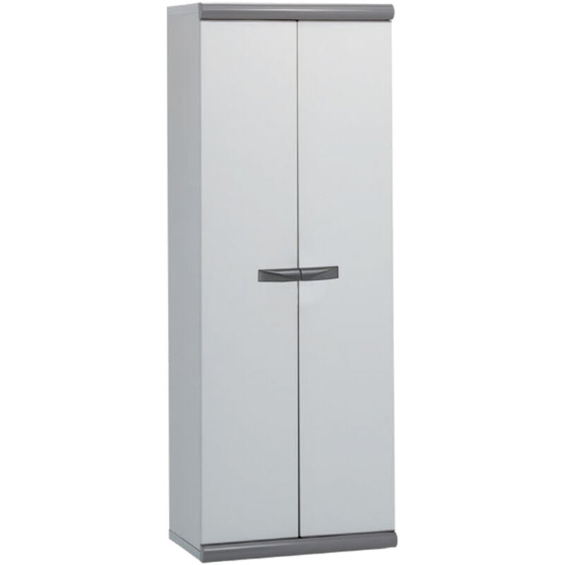 Armario Alto de Jardín Resina Coimbra 2 62,5x39x169 cm Gris 2 Puertas 3 Baldas - gardiun
Armario Alto de Jardín Resina Coimbra 2 62,5x39x169 cm Gris 2 Puertas 3 Baldas - gardiun