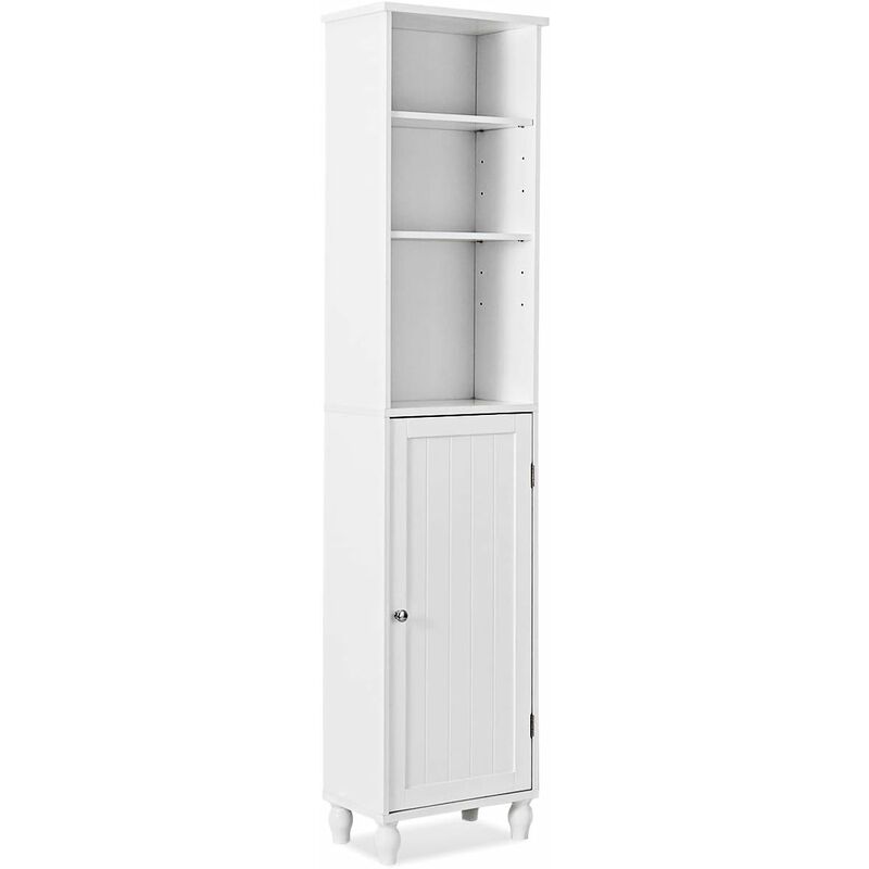 Armario Alto para Baño Mueble con Estantes Mueble Lateral Independiente para Sala de Estar Oficina Blanco
Armario Alto para Baño Mueble con Estantes Mueble Lateral Independiente para Sala de Estar Oficina Blanco