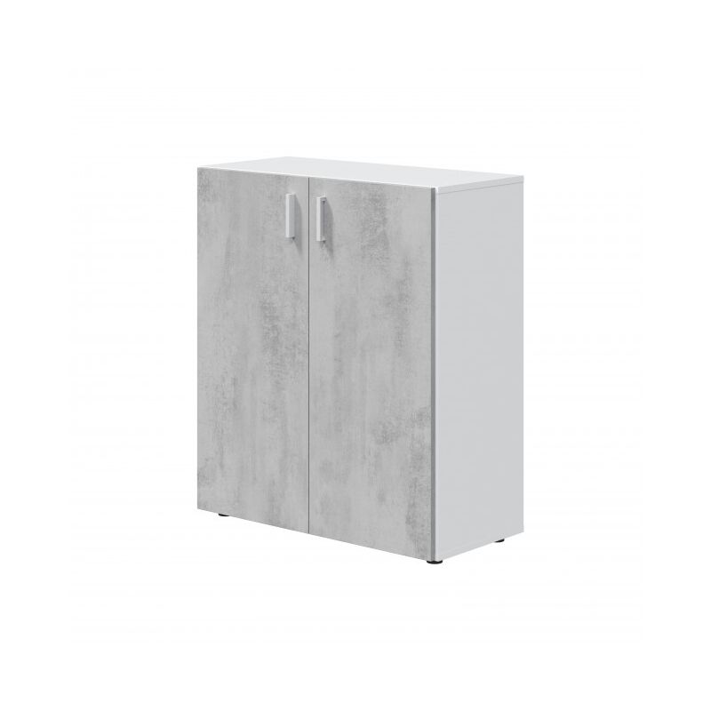 Armario bajo multiuso 92 cm Blanco mate y cemento con dos puertas y un estante | Cemento/blanco
Armario bajo multiuso 92 cm Blanco mate y cemento con dos puertas y un estante | Cemento/blanco