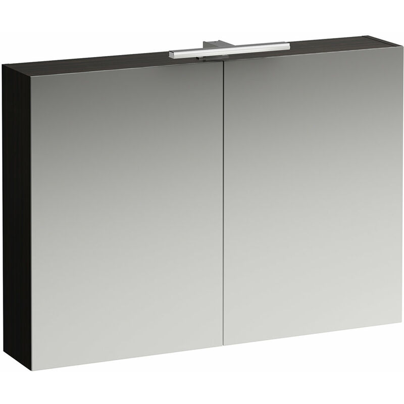 Armario con espejo base 1000 mm, 2 puertas, elemento de luz LED, color: Olmo oscuro - H4028521102631
Armario con espejo base 1000 mm, 2 puertas, elemento de luz LED, color: Olmo oscuro - H4028521102631