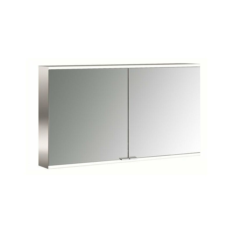 Armario con espejo iluminado Emco prime 2, 1200 mm, 2 puertas, modelo de montaje en superficie, IP 20, con paquete de luces, cumplimiento: Panel
Armario con espejo iluminado Emco prime 2, 1200 mm, 2 puertas, modelo de montaje en superficie, IP 20, con paquete de luces, cumplimiento: Panel