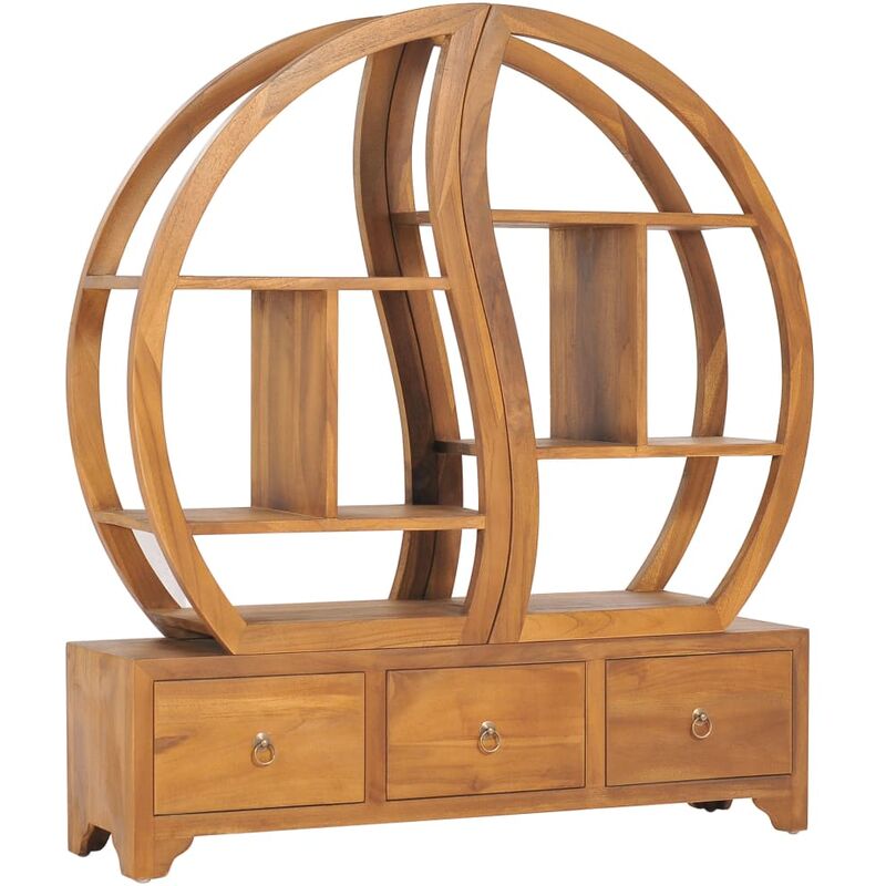 vidaXL Madera Maciza de Teca Armario con Estante Yin Yang 100x26x112 cm - Marrón
vidaXL Madera Maciza de Teca Armario con Estante Yin Yang 100x26x112 cm - Marrón